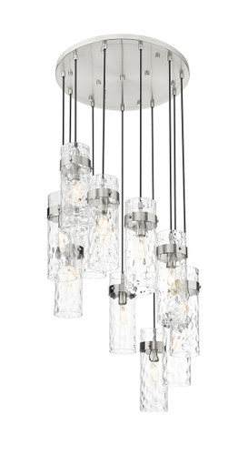 Z-Lite Fontaine 11 Light Chandelier in Brushed Nickel (7002P5-11R-BN)