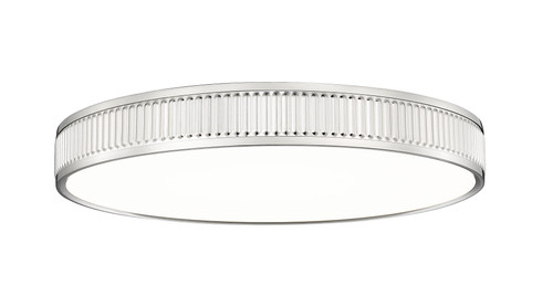 Stari 1 Light Flush Mount in Brushed Nickel (1013F20-BN-LED)