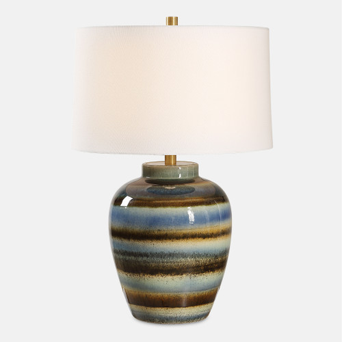 Judarn Blue Brown Table Lamp (30493)