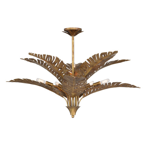 Savoy House Palmera 10-Light Chandelier in Gold Vein by Breegan Jane (1-3066-10-274)