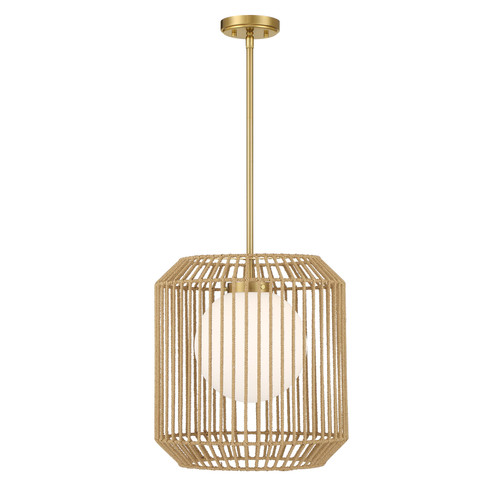 Pastis 1-Light Pendant in Warm Brass (7-2040-1-322)