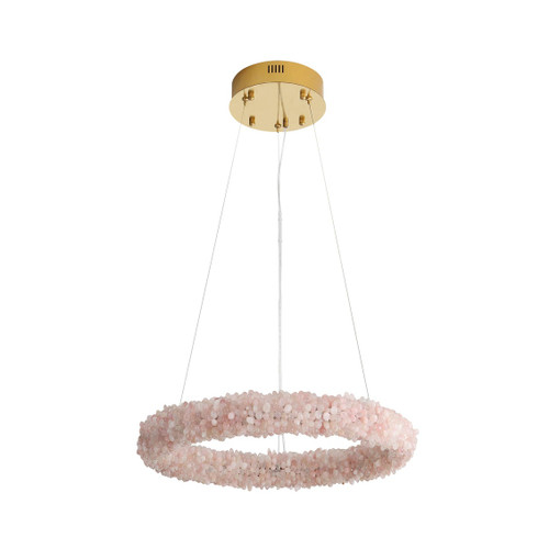 Corallo 22" LED Chandelier in Coral (6884-22 CR)