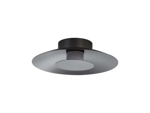 Luma LED Flush Mount - 12" in Graphite with Graphite Shade (6400-FM12 GRA-GRA)