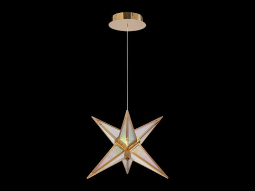 Spectrum 18" LED Pendant In Rose Gold (1555-18 RG)