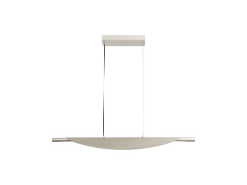 Luma 42" LED Linear Pendant in Sand Nickel (6400-LP42 SAN)