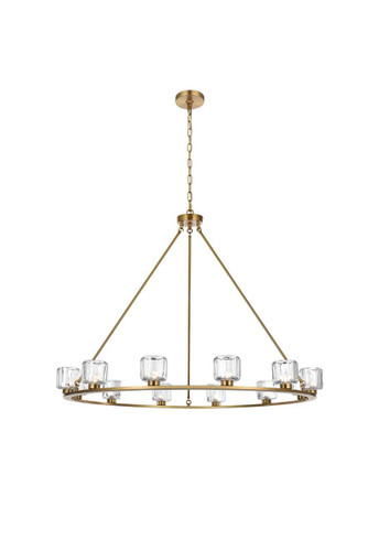 Cadence 48 Inch Chandelier In Satin Gold (5100D48SG)