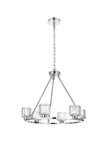 Cadence 26 Inch Chandelier In Chrome (5100D26C)