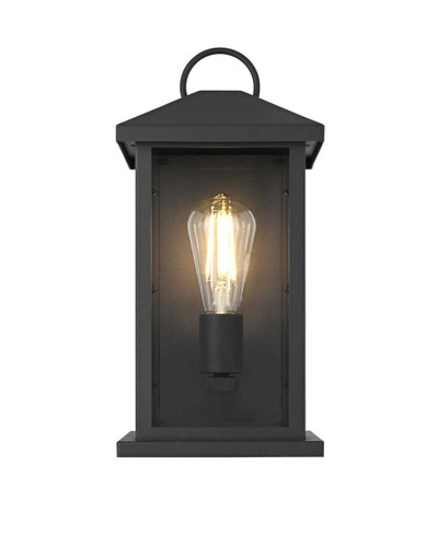 Neil 7 Inch Outdoor Wall Sconce In Black (OD411W15BK)