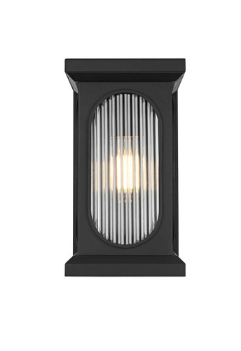 Elegant Furniture and Lighting Sevyn 8 Inch Outdoor Wall Sconce In Black (OD417W14BK)