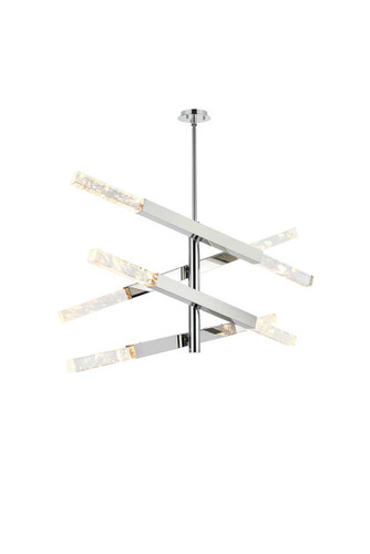 Ari 4-Bar Pendant In Chrome (2085L4C)