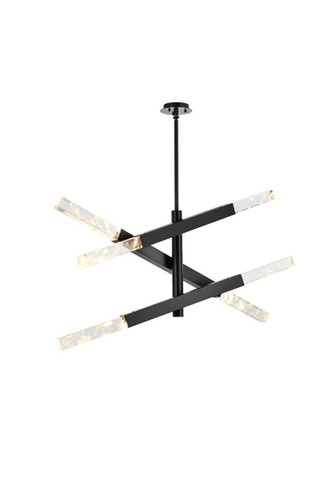 Ari 3-Bar Pendant In Black (2085L3BK)
