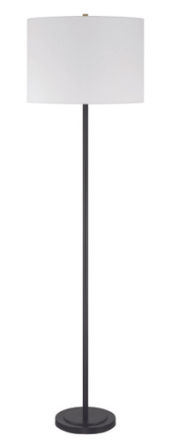 Jones 1 Light Floor Lamp in Flat Black (87010FB-F)