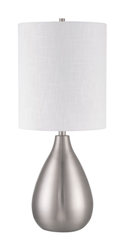Leri 1 Light Table Lamp in Brushed Polished Nickel (87004BNK-T)