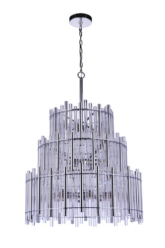 Reveal 13 Light Chandelier in Chrome (59213-CH)