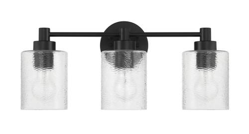 Lyndsey 3 Light Vanity in Flat Black (60203-FB)