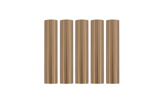 Set of 4 Satin Brass Candle Covers for 52936-FB or 52975-FB(fixture not included) (529-SC3-SB)