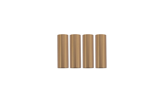 Set of 4 Satin Brass Candle Covers for 52934-FB (fixture not included) (529-SC-SB)
