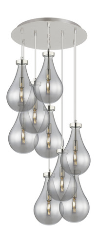 Owego - 9 Light - 19 inch - Polished Nickel - Multi Pendant (119-451-1P-PN-G451-7SM)