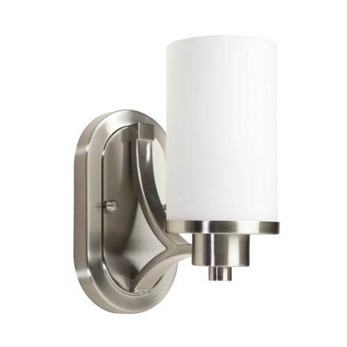 Parkdale 1 Light Polished Nickel Wall Light (AC1301PN)