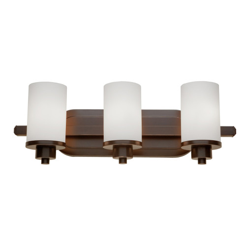 Parkdale 3 Light Oil Rubbed Bronze Vanity Light (AC1303WH)