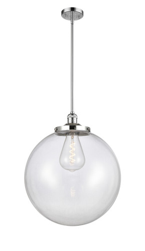 Beacon - 1 Light - 18 inch - Polished Chrome - Stem Hung - Pendant (201S-PC-G202-18-LED)