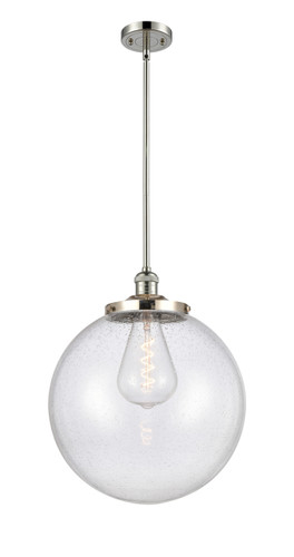 Beacon - 1 Light - 16 inch - Polished Nickel - Stem Hung - Pendant (201S-PN-G204-16-LED)