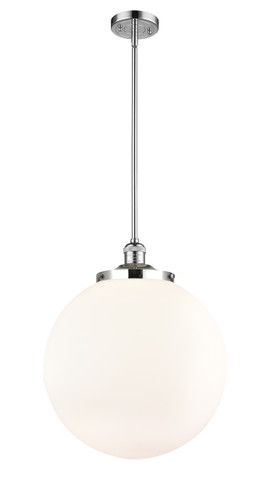 Beacon - 1 Light - 16 inch - Polished Chrome - Stem Hung - Pendant (201S-PC-G201-16)
