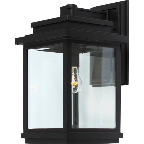 Freemont 1 Light Black Outdoor Wall Light (AC8390BK)