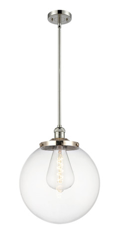 Beacon - 1 Light - 14 inch - Polished Nickel - Stem Hung - Pendant (201S-PN-G202-14)