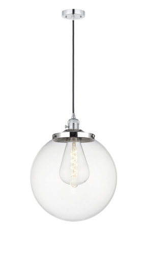 Beacon - 1 Light - 14 inch - Polished Chrome - Cord hung - Mini Pendant (201CSW-PC-G202-14)