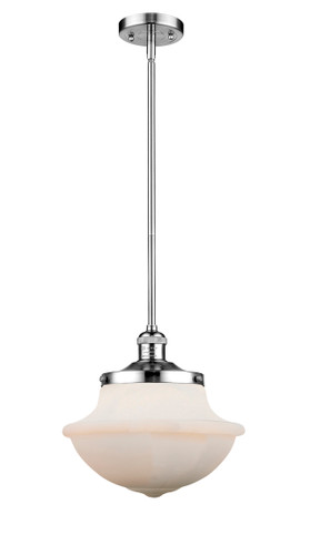 Oxford - 1 Light - 12 inch - Polished Chrome - Stem Hung - Mini Pendant (201S-PC-G541-LED)