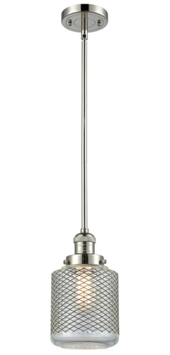 Stanton - 1 Light - 6 inch - Polished Nickel - Stem Hung - Mini Pendant (201S-PN-G262-LED)