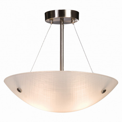 Flushmount 3 Light Chrome Pendant (AC6114)