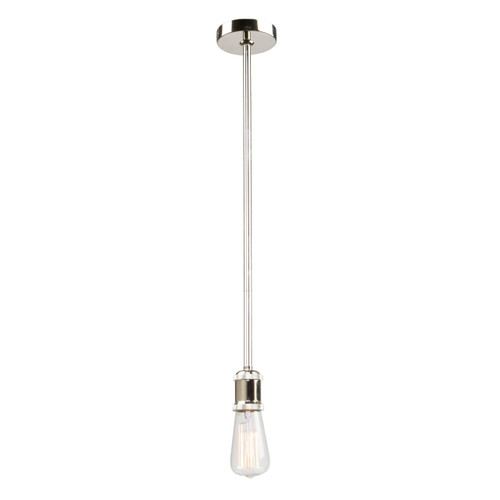 Tribeca 1 Light Polished Nickel Pendant (AC10780PN)