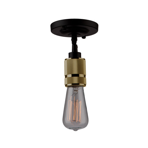 Jersey 1 Light Vintage Brass Pendant (AC10571VB)