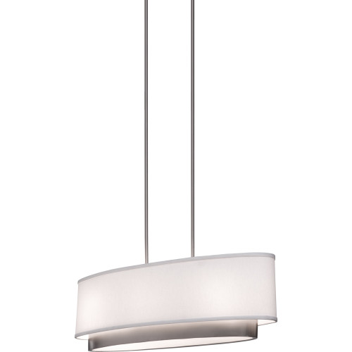 Scandia 3 Light Brushed Nickel Island Light (SC784)