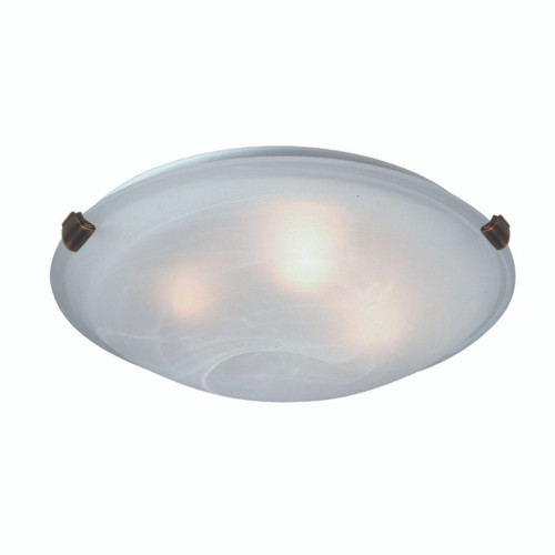 Clip Flush 3 Light Brunito Flush Mount (AC2352SPBU)