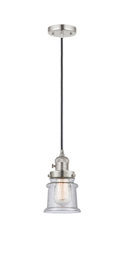 Canton - 1 Light - 5 inch - Polished Nickel - Cord hung - Mini Pendant (201CSW-PN-G184S-LED)
