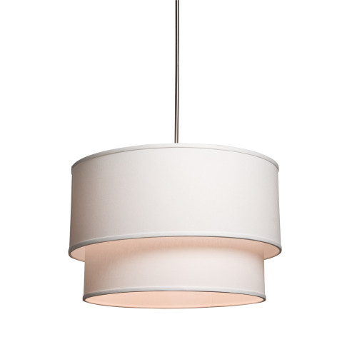 Mercer Street 3 Light White Chandelier (SC522WH)