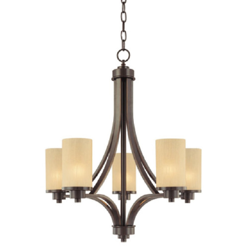 Parkdale 5 Light Chandelier In Oil Rubbed Bronze (AC1305OB)