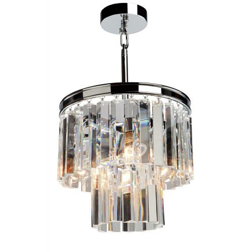 El Dorado 3 Light Chrome Chandelier (AC10403CH)