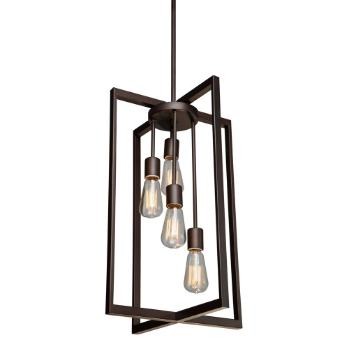 Gastown 4 Light Oil Rubbed Bronze Chandelier (AC10414)