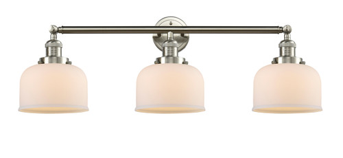 Bell - 3 Light - 32 inch - Brushed Satin Nickel - Bath Vanity Light (205-SN-G71-LED)