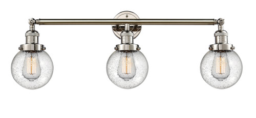 Beacon - 3 Light - 30 inch - Polished Nickel - Bath Vanity Light (205-PN-G204-6)