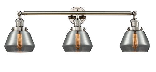 Fulton - 3 Light - 30 inch - Polished Nickel - Bath Vanity Light (205-PN-G173-LED)