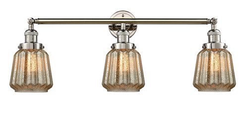 Chatham - 3 Light - 30 inch - Polished Nickel - Bath Vanity Light (205-PN-G146-LED)