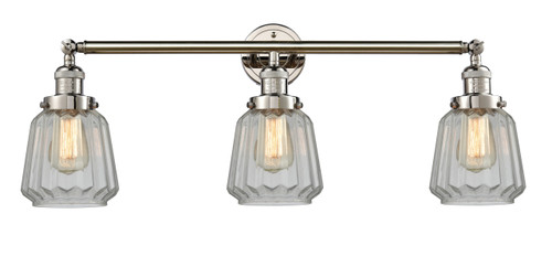 Chatham - 3 Light - 30 inch - Polished Nickel - Bath Vanity Light (205-PN-G142)