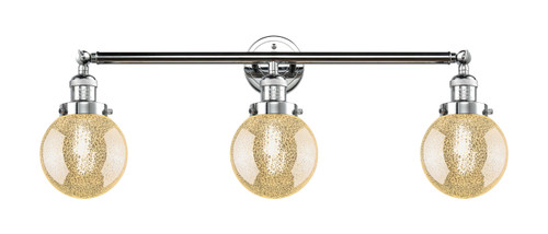 Beacon - 3 Light - 30 inch - Polished Chrome - Bath Vanity Light (205-PC-G208-6)