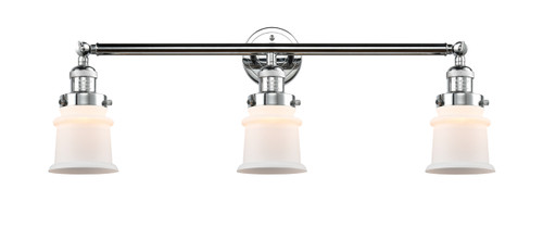 Canton - 3 Light - 30 inch - Polished Chrome - Bath Vanity Light (205-PC-G181S-LED)