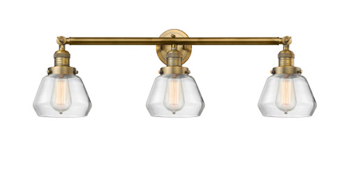 Fulton - 3 Light - 30 inch - Brushed Brass - Bath Vanity Light (205-BB-G172-LED)